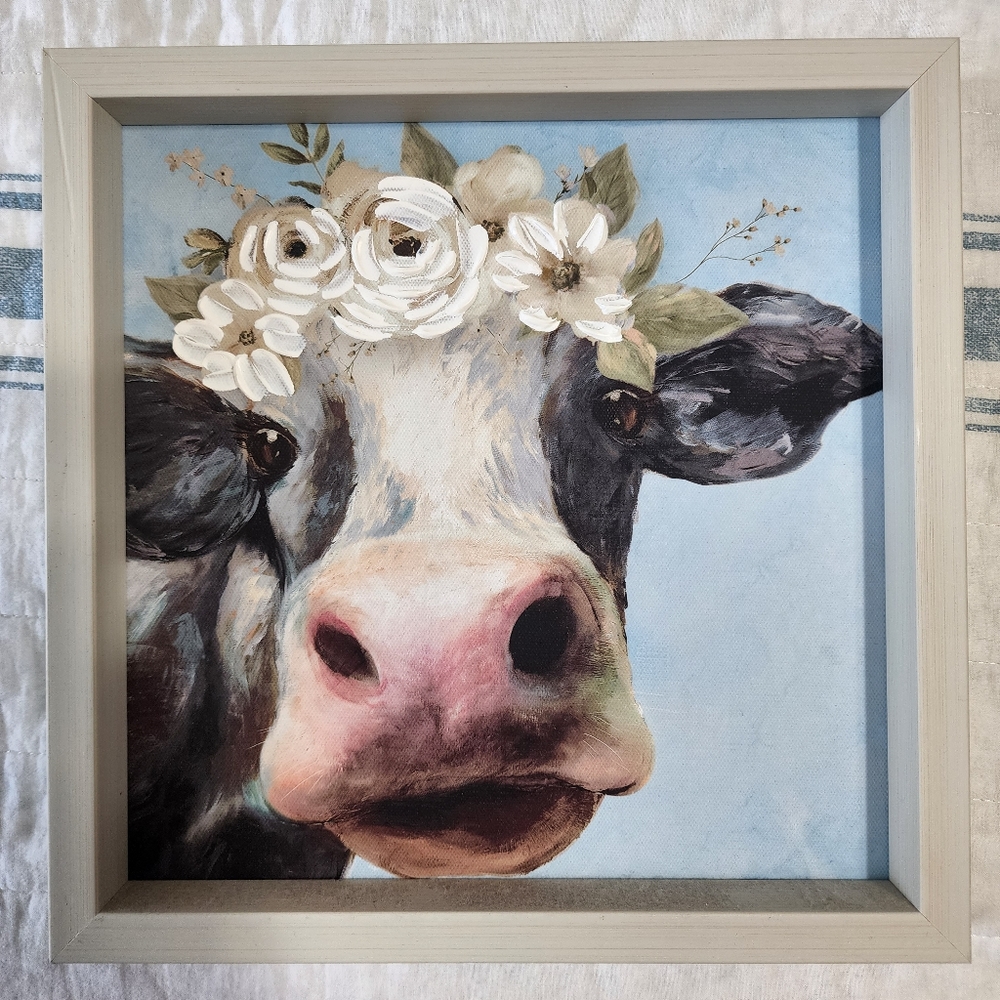 Cow Farmhouse Print